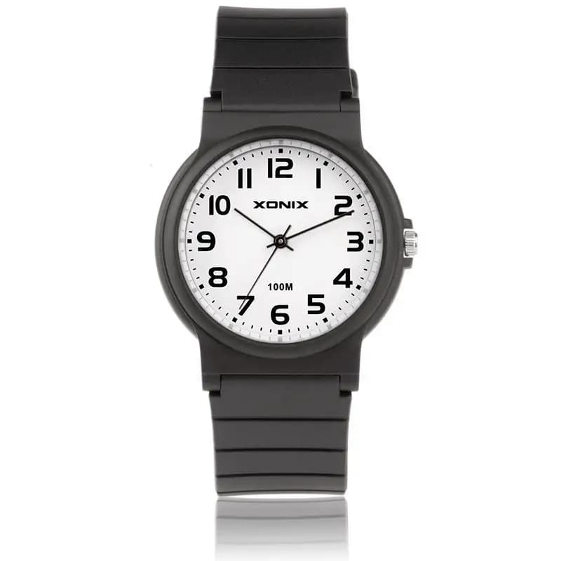 Orologio da Polso XONIX alla Moda, Semplice, Stile INS, Impermeabile, Sportivo, al Quarzo, Sottile, per Studenti, Uomini e Donne, Orologio di Coppia