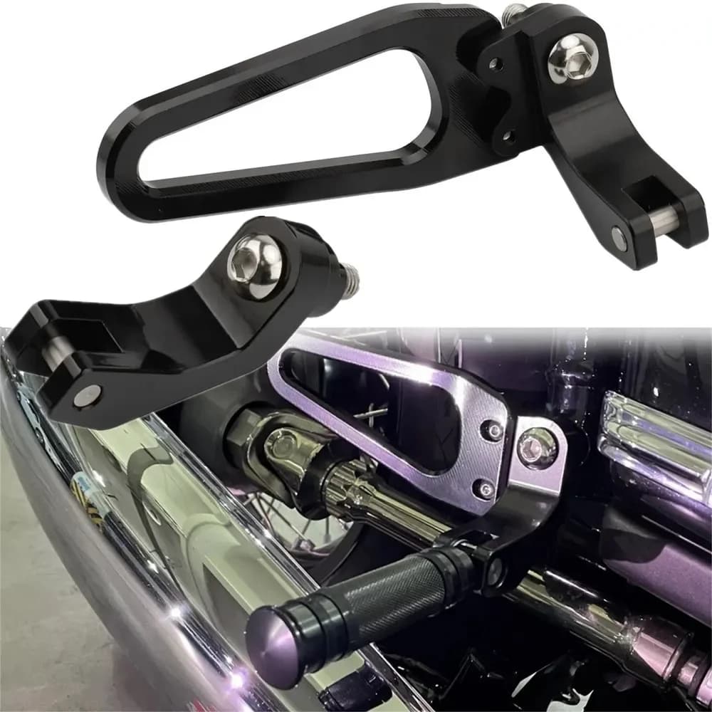 Supporto Poggiapiedi Posteriore Moto Pedane Passeggero Staffa di Montaggio Pedale per BMW R18 R18 Classic 2020-2022