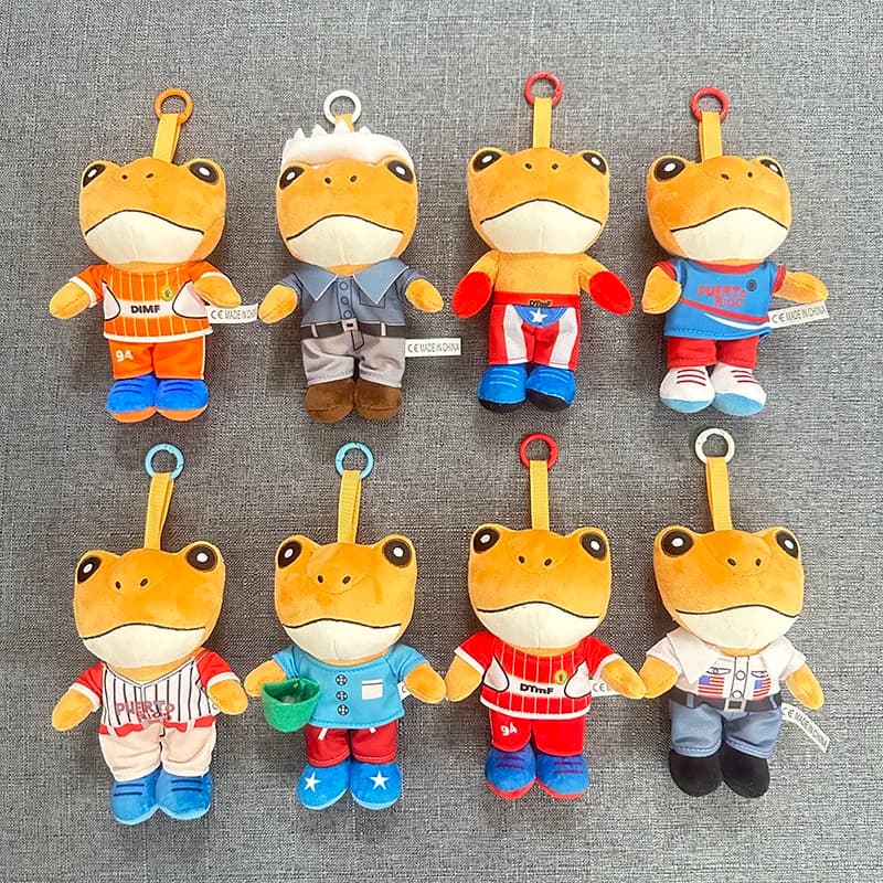 El Sapo Concho Peluche Bad Bunny Reggaeton Stile musicale Rana portoricana Peluche Regalo unico e raro da collezione per i fan