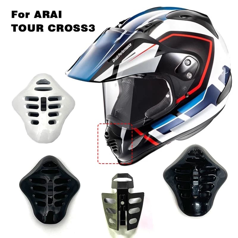 Per ARAI TOUR CROSS3 TOUR CROSS 3 Accessori per casco moto Mento Vent Guard Breath Guard Street Breath Deflettore