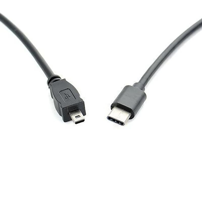 Cavo OTG da tipo C a Mini 8 pin per lettura fotocamera foto video in telefono Android per cavo di trasferimento dati fotocamera Nikon Panasonic 8 PIN
