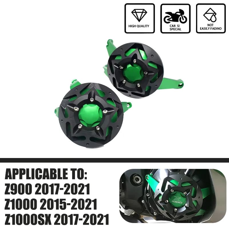 Accessori moto Motore Statore Guard Caso Slider Copertura Della Protezione Misura Per Z900 Z1000 Z1000SX Versys1000 Z 900