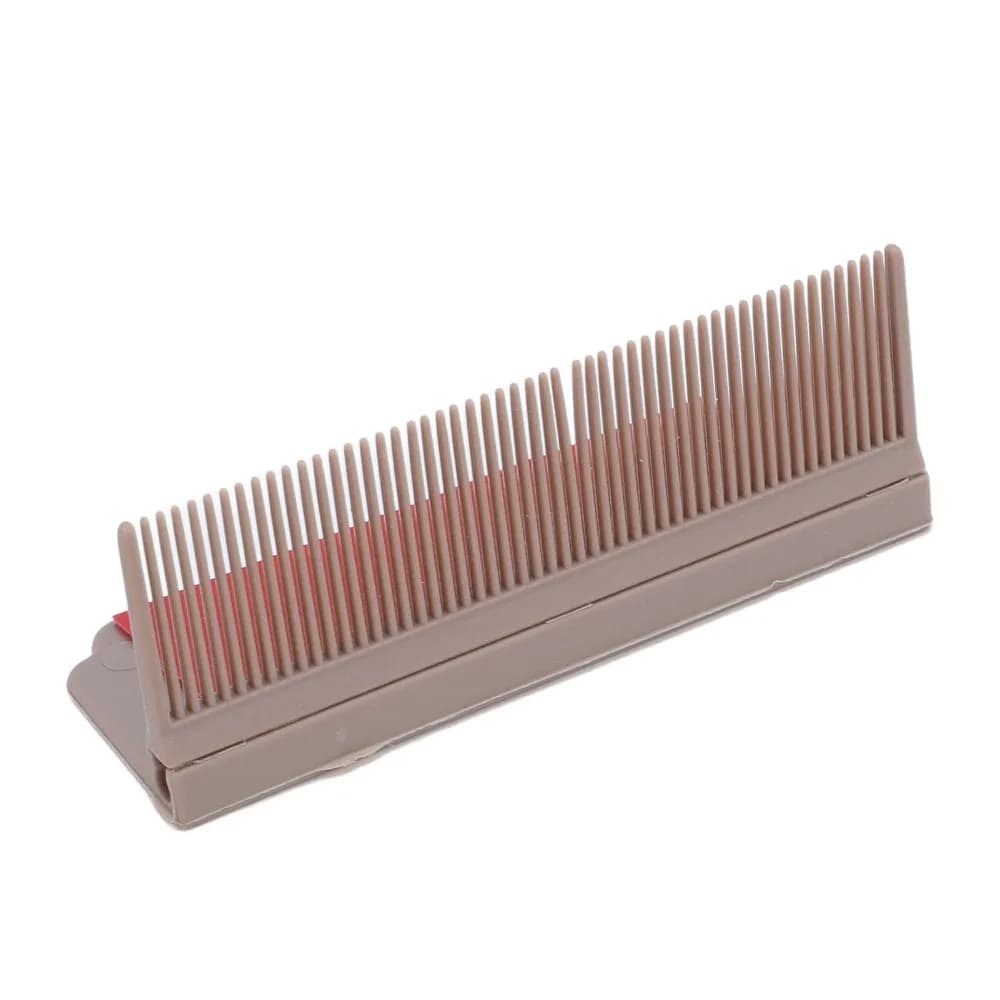 Nylon + Carbon Fiber Flat Iron Comb Attachment Portable Design Lightweight Design Hair Straightener Accessory Quick Styling