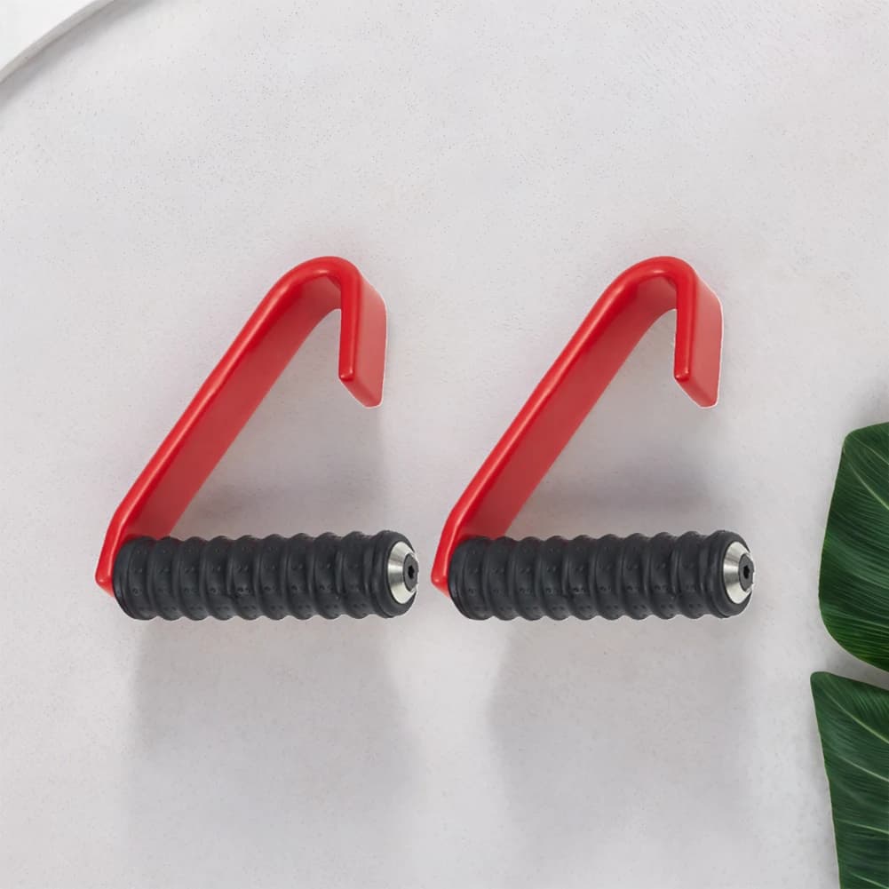 2Pcs Pulls Up Grip Handle Pulls Up Resistance Band Handle Non Slip Fitness Hook Handle Grip Ergonomic for Barbell Pull-up Bars