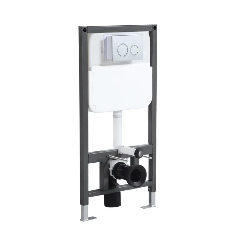 European recessed exhaust box for suspended WC
