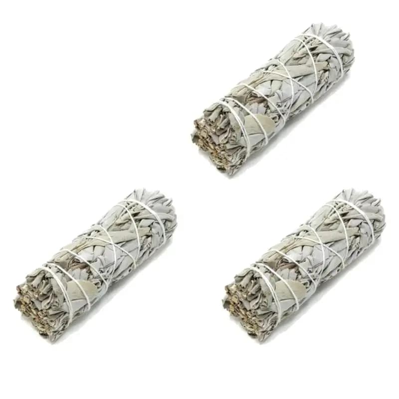 AEE4-Incense White Sage Bundle Smudge Sticks Home Purification Spiritual Incense Sticksmeditation Portable Energy Cleansing