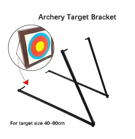 Staffa per bersaglio per tiro con l'arco Bersagli per allenamento Tavole Supporto per bersaglio per telaio portatile per bersaglio per tiro con l'arco in EVA