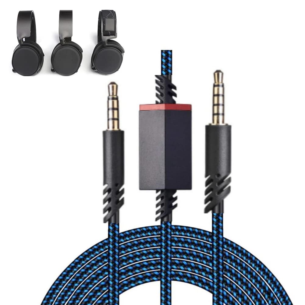 Replacement Headset Cord Inline Mute for Astro A10 A30 A40 A40TR A50 Gaming Headphones Console Cable Wire for / Controller