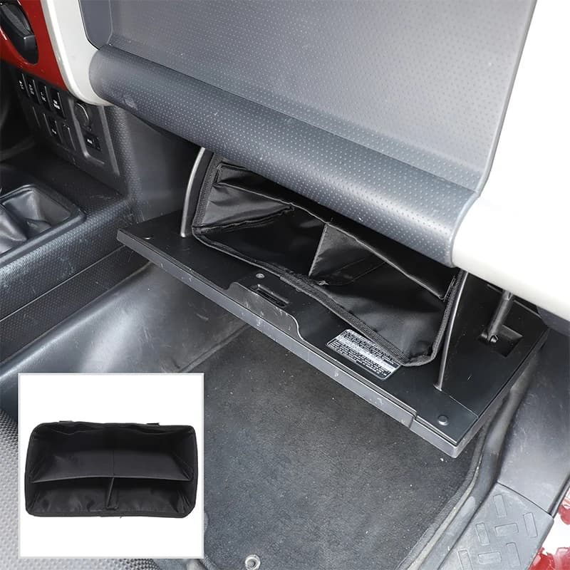 Borsa portaoggetti per guanti (2 pz) in tessuto Oxford, organizer per vano portaoggetti, accessori auto per Toyota FJ Cruiser GSJ15 GSJ10 2007-2021