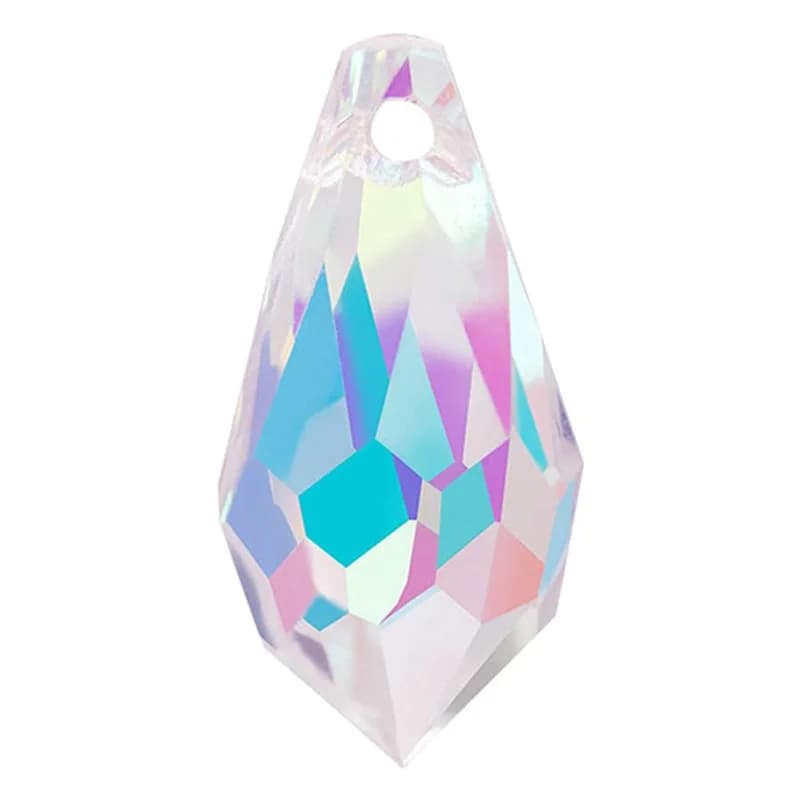 72 pezzi 84 pezzi AB perline di cristallo a goccia di colore perline di vetro Waterdrop per la creazione di gioielli, orecchini, collane, bracciali fai da te