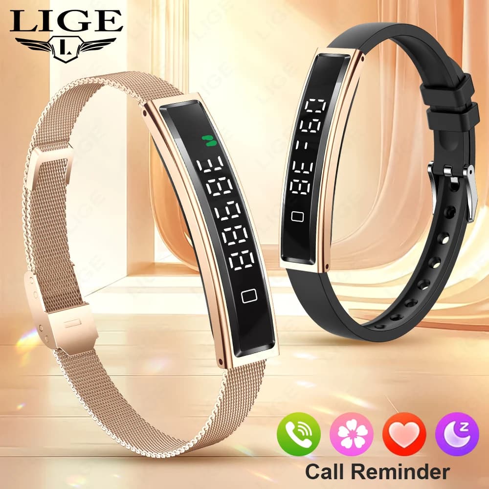 Smartwatch LIGE Sportivo Impermeabile con Controllo Gestuale, Monitoraggio Frequenza Cardiaca, Ossigeno nel Sangue, Sonno e Contapassi per Uomo 2026