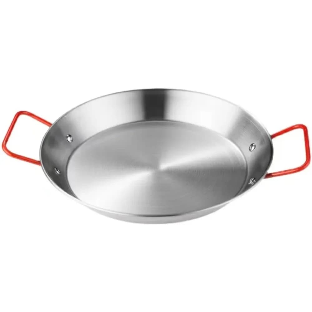 Stainless steel food plate with handles Fried chips tray Dry fruit tray for kitchen utensils for home, picnic, parties