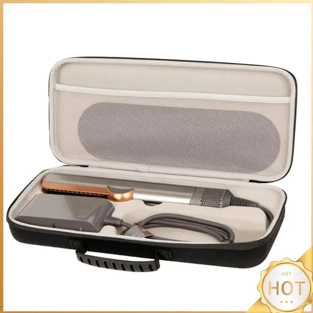Anti-scratch EVA Hard Travel Case, Anti-dust Handbag with Hinge for Hair Plate Airstrait HT01