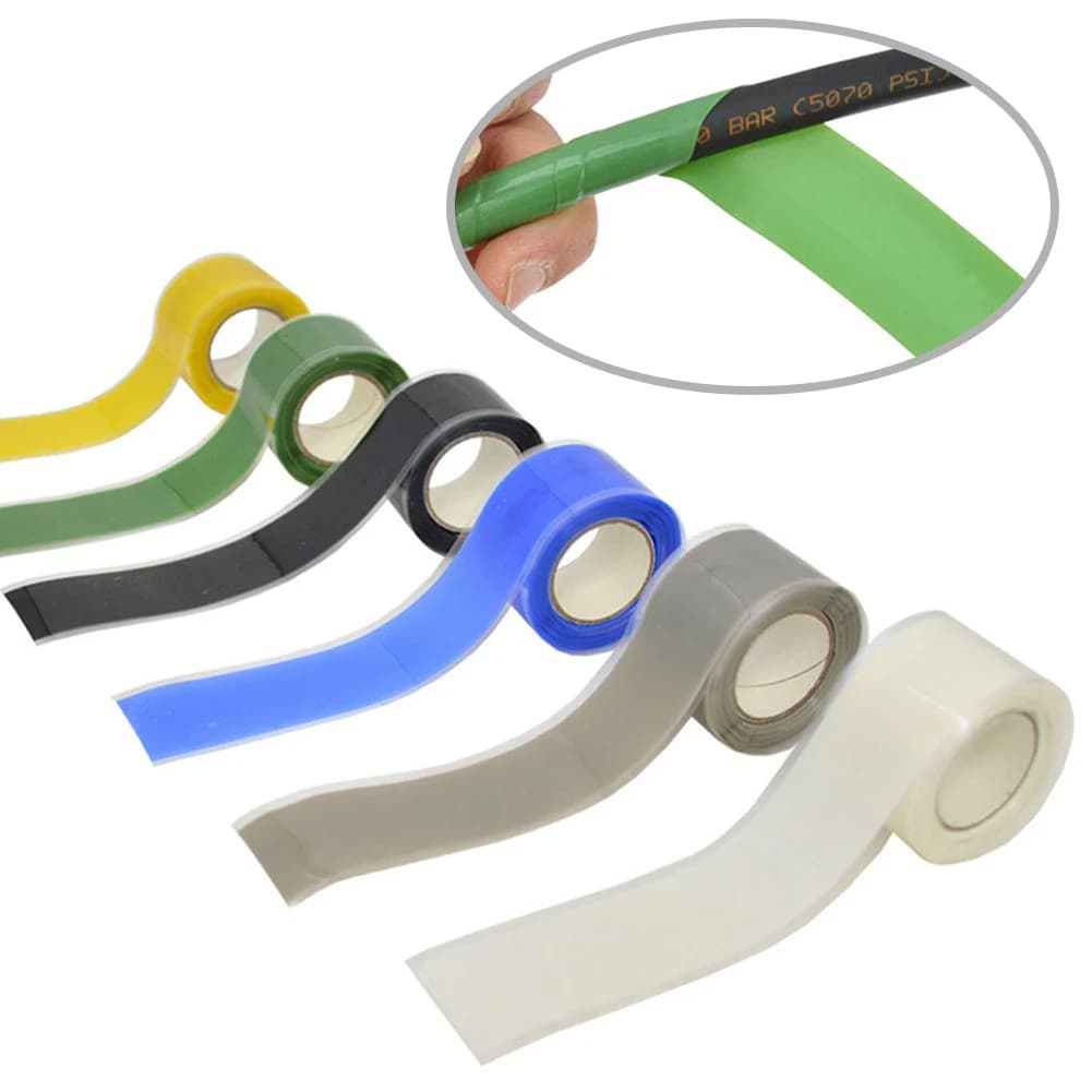 2 Pezzi Nastro Antiscivolo in Silicone per Pagaie di Kayak, Canoa, Dragon Boat, Impermeabile, per Tubi da Immersione