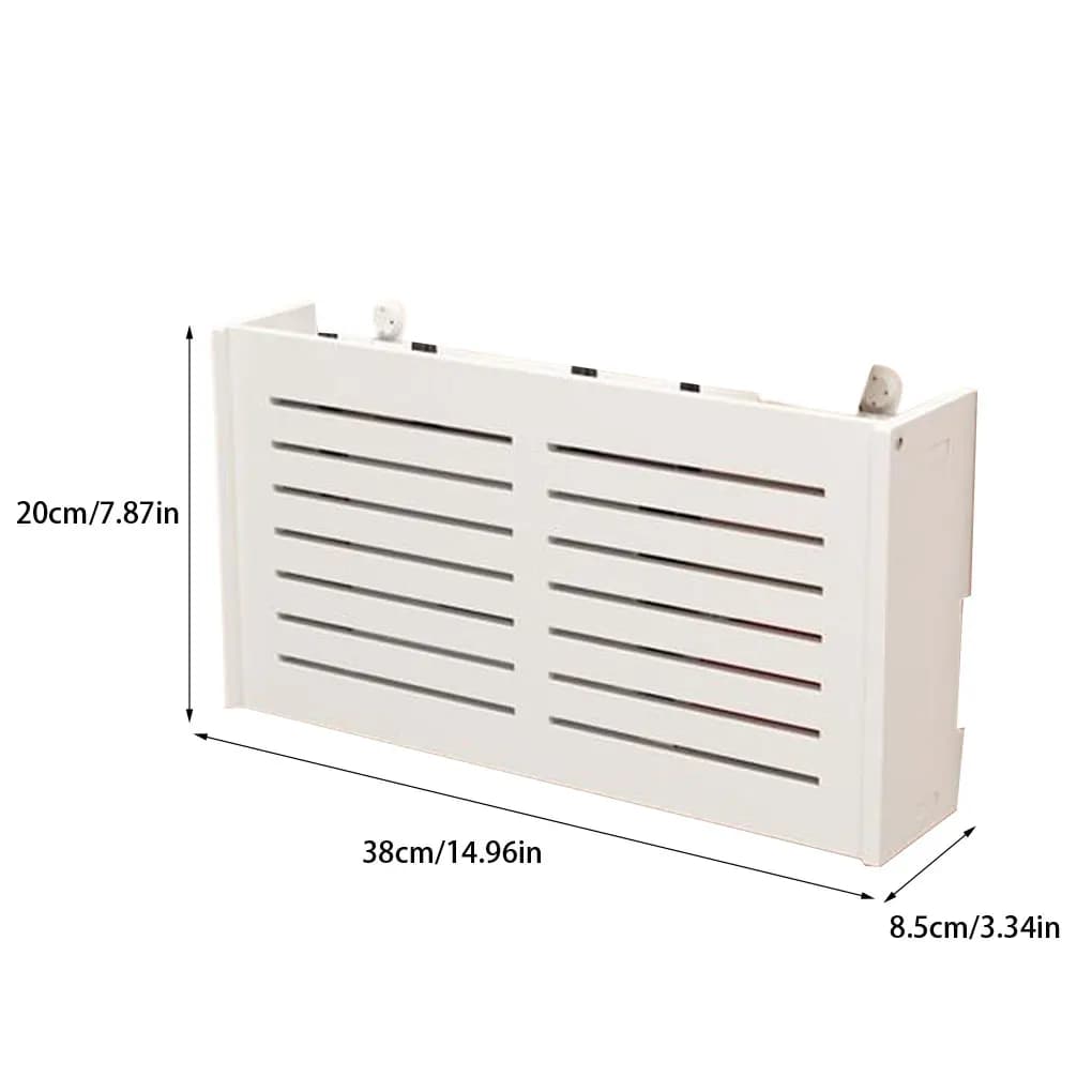 Wi-Fi Wi-Fi Wi-Fi Storage Room Set-top box Wall TV Rack Hider Cable Power Organizer