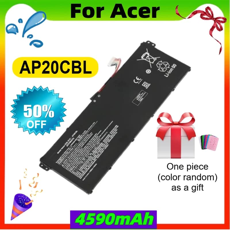 AP20CBL Laptop Battery for Acer Aspire 5 A515-46-R14K TravelMate Spin B3 TMB311RNA-32 Swift 3 SF314-43 SF314-43-R8H2