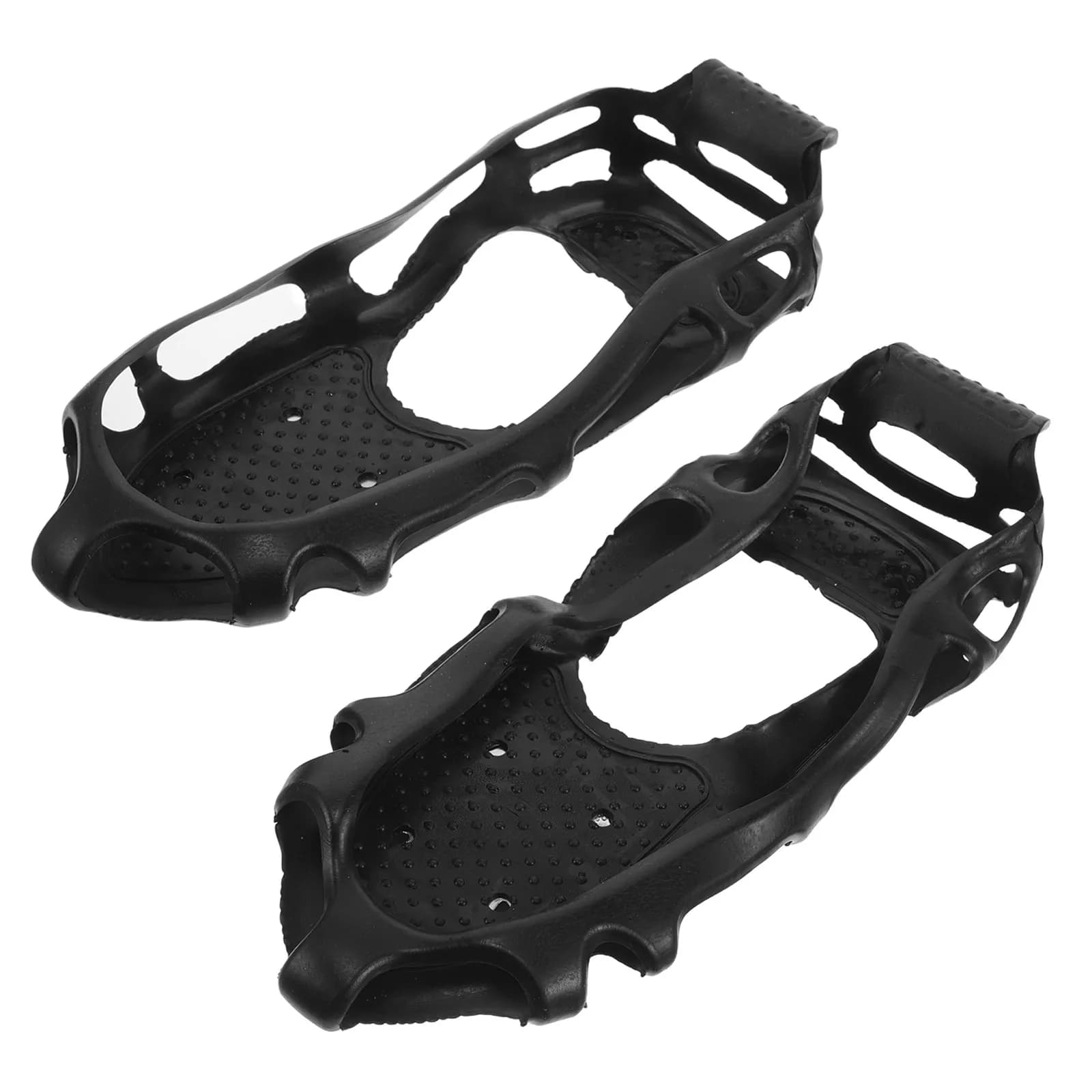 1Pair Versatile Ice Spikes for Boots Tep Spike Cleats Anti Skid Walking Hiking Mountaineering Ice Fishing Snow Climbing Traction