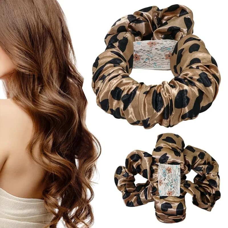 Lazy Curls Sleeping Bonnet Styling Tools Heatless Curling Rod Headband Night Cap No Heat Hair Curler Hair Rollers Soft Curlers