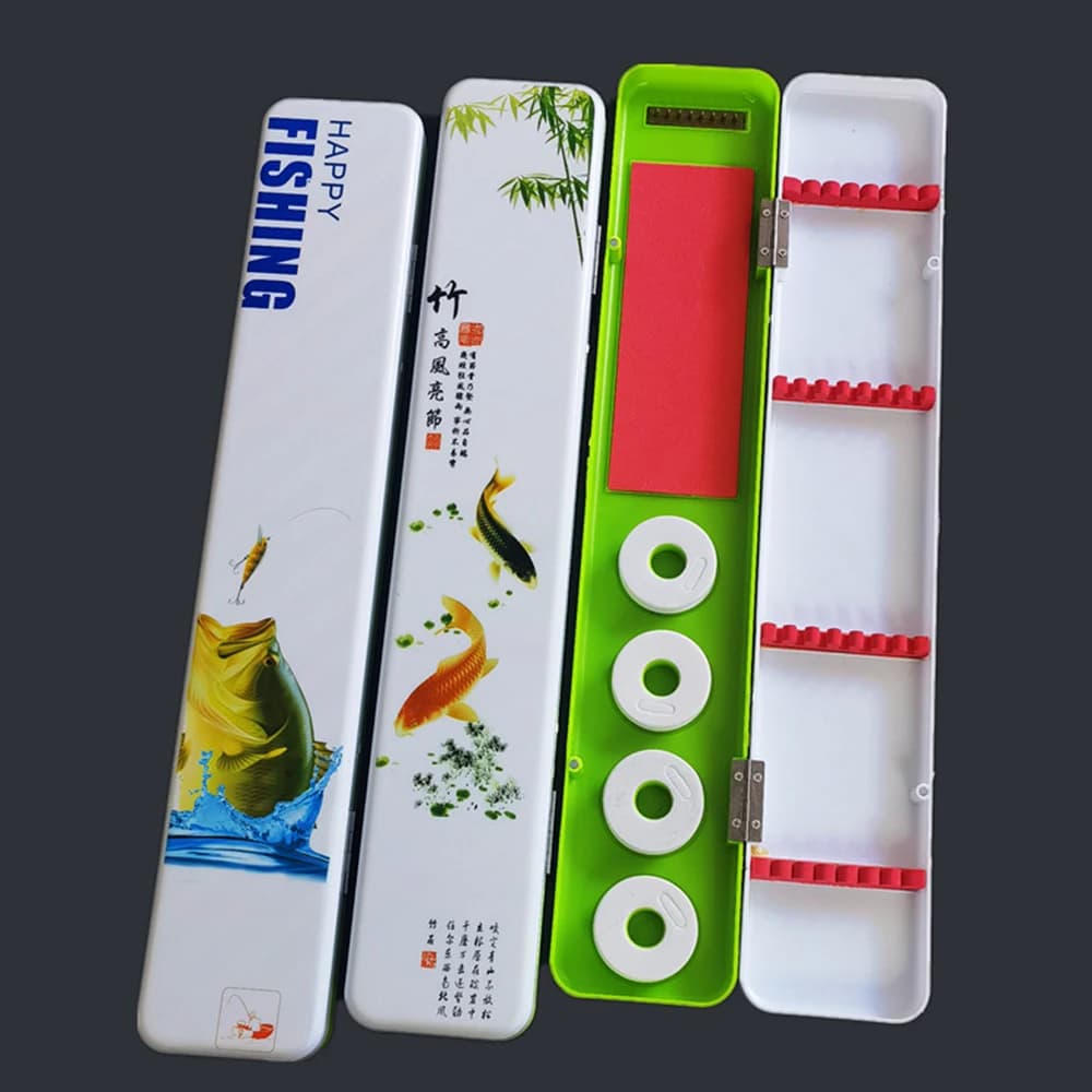 New Fishing Equipment Box Multifunctional Tippet Main Line Floating Case for Fish Tool Boxes With Hook For Fishing Accessories