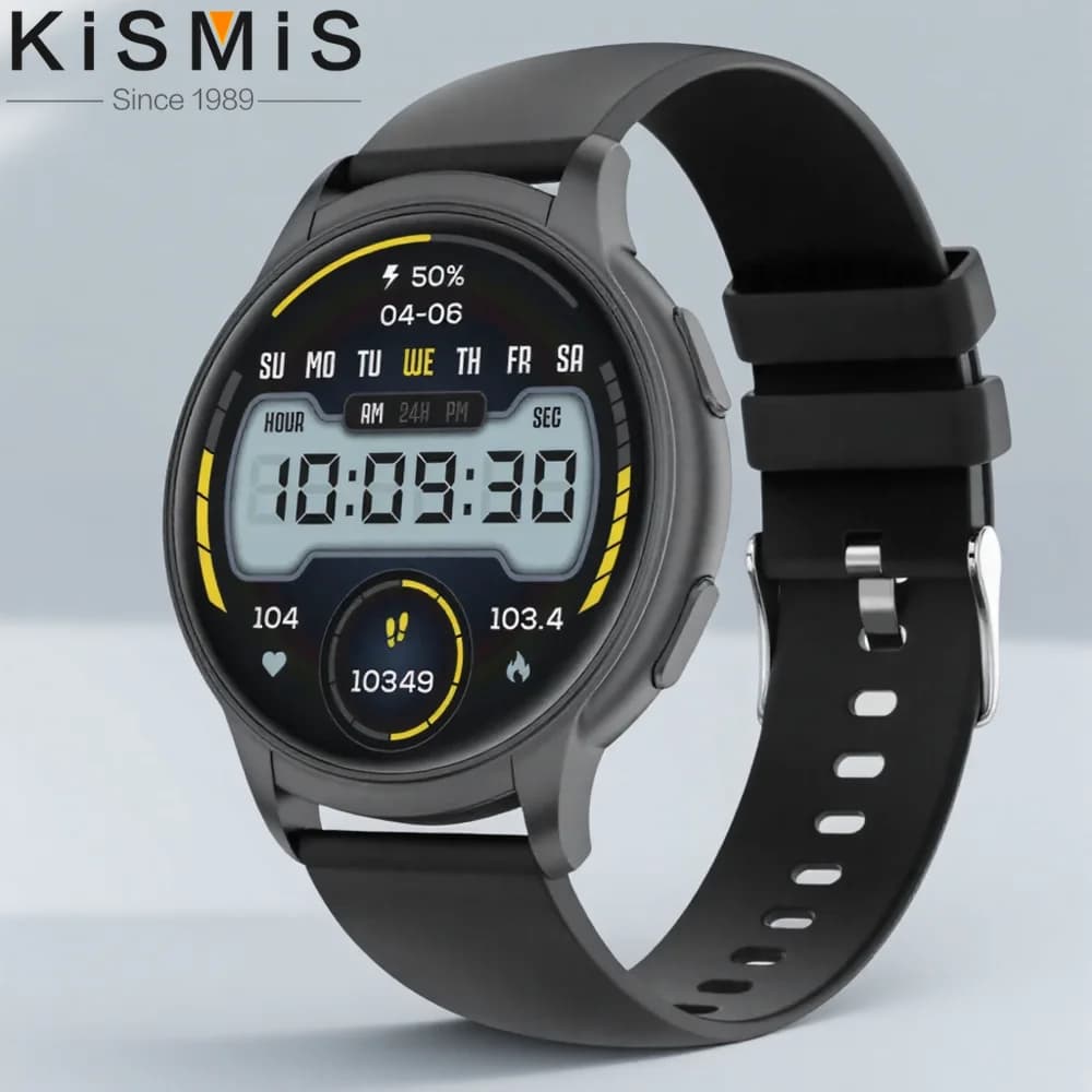 Smartwatch Impermeabile IP67 con Monitoraggio 24/7 di Frequenza Cardiaca, Sonno e SpO2, Fitness Tracker con Funzione di Chiamata per Android e iOS