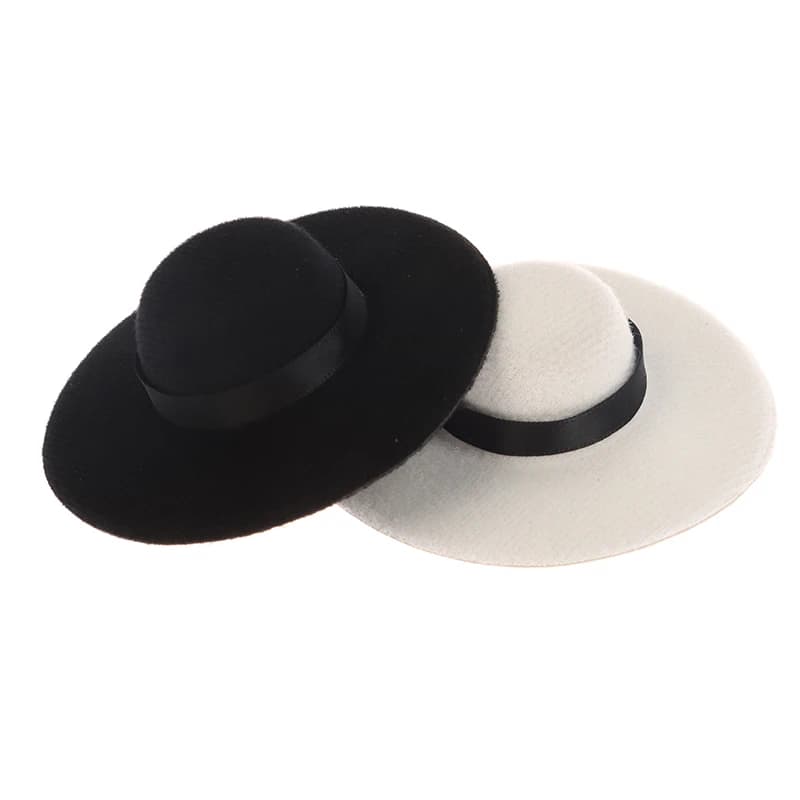 Mini cappello a cilindro per bambola Accessorio artigianale Vestiti per bambole Giocattolo fai da te Fai finta di giocare Collezione Regalo per ragazza