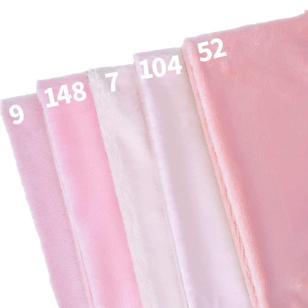 5mm Ultra Morbido Visone Breve Tessuto Della Peluche 150x50 cm Pelliccia Artificiale Tessuto In Fibra di Poliestere Abbigliamento FAI DA TE Peluche Bambola di Stoffa bambola capelli