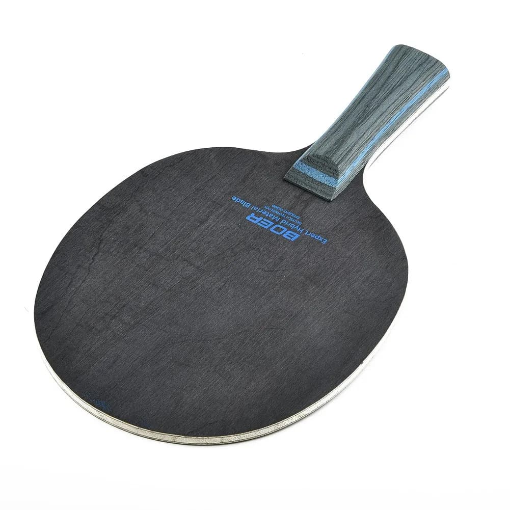 Lama da ping pong con base in carbonio Pale da ping pong a 7 strati Lama Curva offensiva Racchette da ping pong fatte a mano