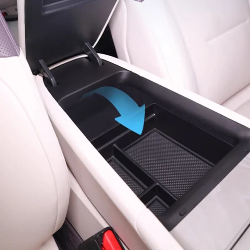 Per AVATR 12 2024-Presente Auto Bracciolo Scatola di Immagazzinaggio ABS Sotto La Console Centrale Organizzatore Vassoio Interno Scatola di Immagazzinaggio Riordino Accessorio
