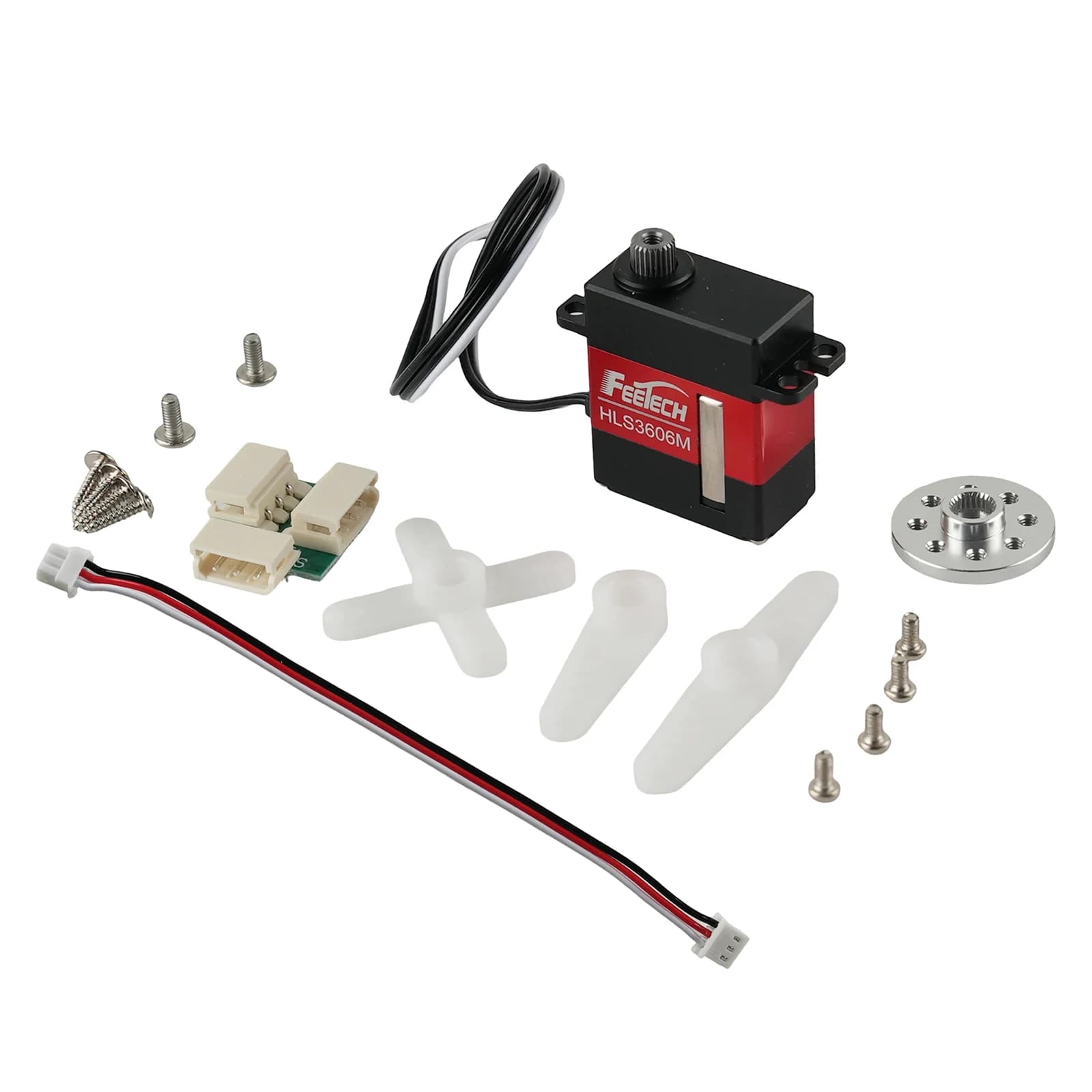 Feetech HLS3606M Controllo a Forza Costante 360 ° Servomotore da 6kg di coppia 6V per programmazione STEM, braccio robotico educativo/robot didattico
