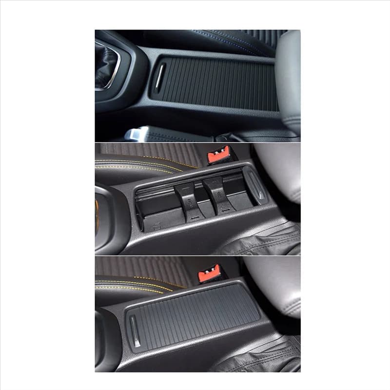 Stablize Car Center Console Drink Holder Slide Roller Blind For Ford Focus 2015-2018 Water Cup Holder Curtain