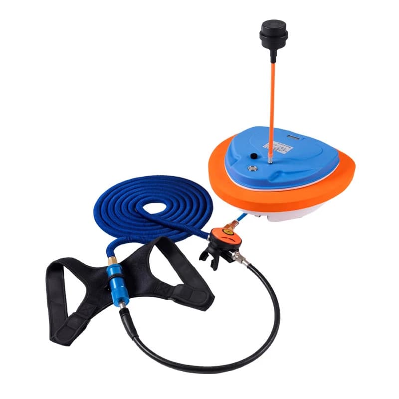 Underwater Snorkeling Equipment Trap Fan Support Mobile Time To10M Deepest 2.7-5H Snorkeling Diving on Winter Ice