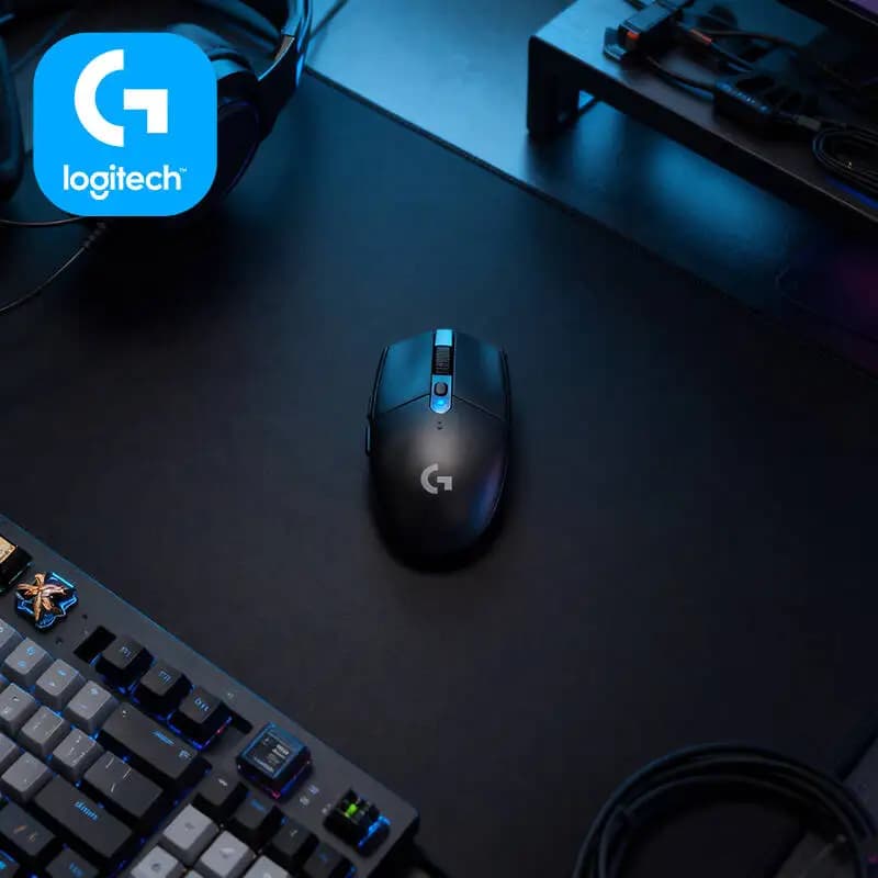 Logitech G305 Gaming Mouse with LIGHTSPEED, 12000 DPI HERO Sensor, 6 Custom Keys, 250h Battery, 99g, PC Mac Gamers