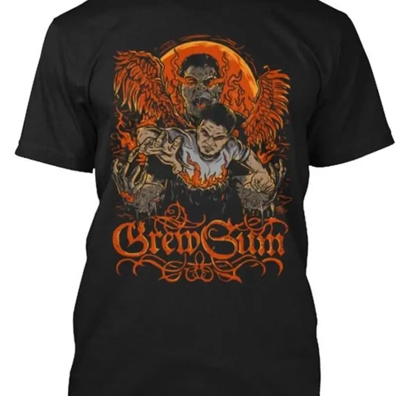 Maglietta Grewsum The Phoenix Rises taglia Premium M 2XL