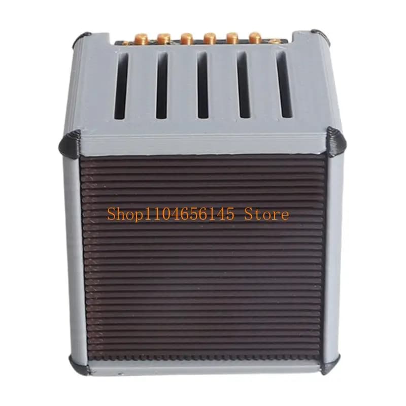 652F Custodia per plettro per chitarra Scatola immagazzinaggio dall'aspetto realistico altoparlante Regalo per il