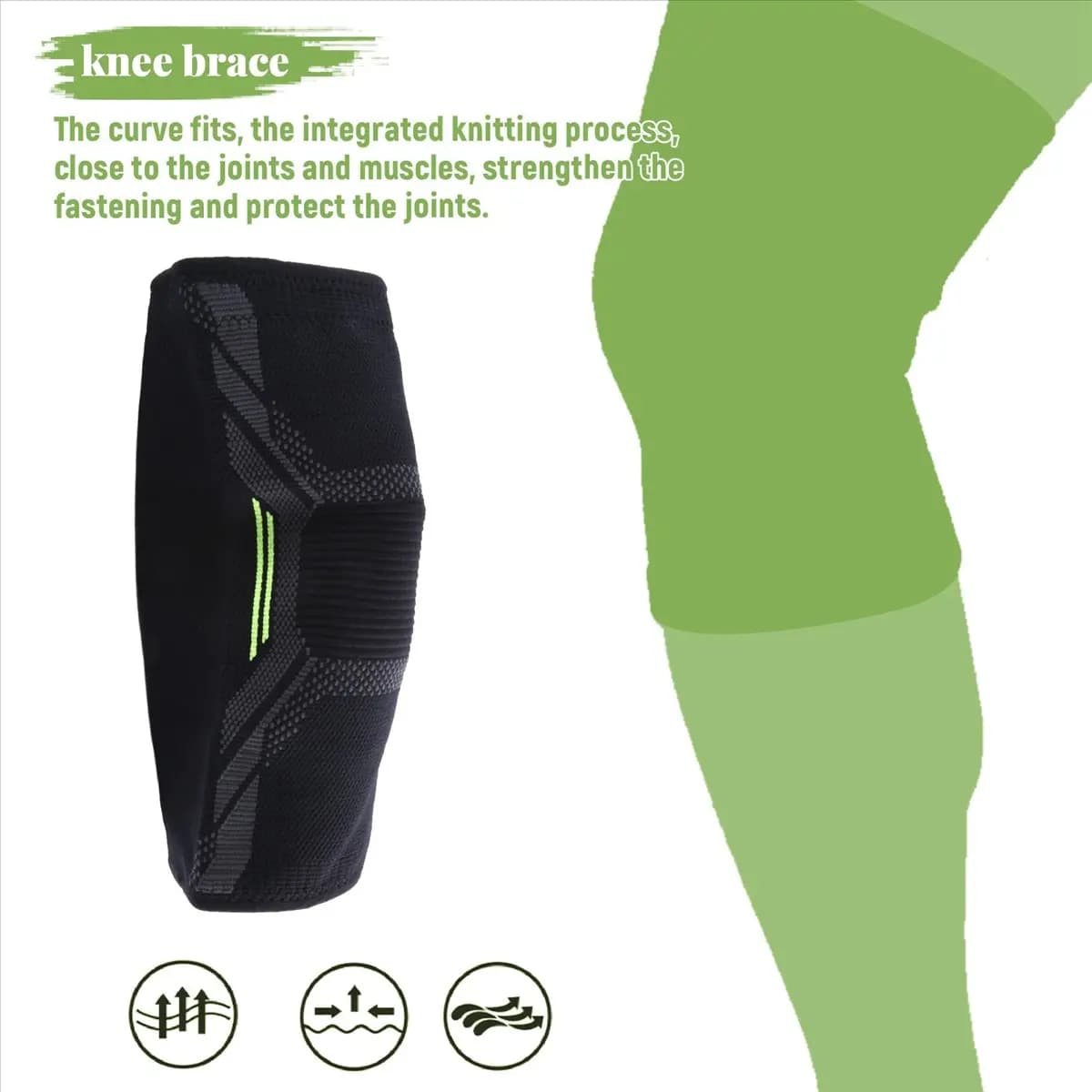 New Arrival Fashion Breathable Basketball Football Sports Kneepad High Elastic Volleyball Knee Pads Brace Training Knee Support