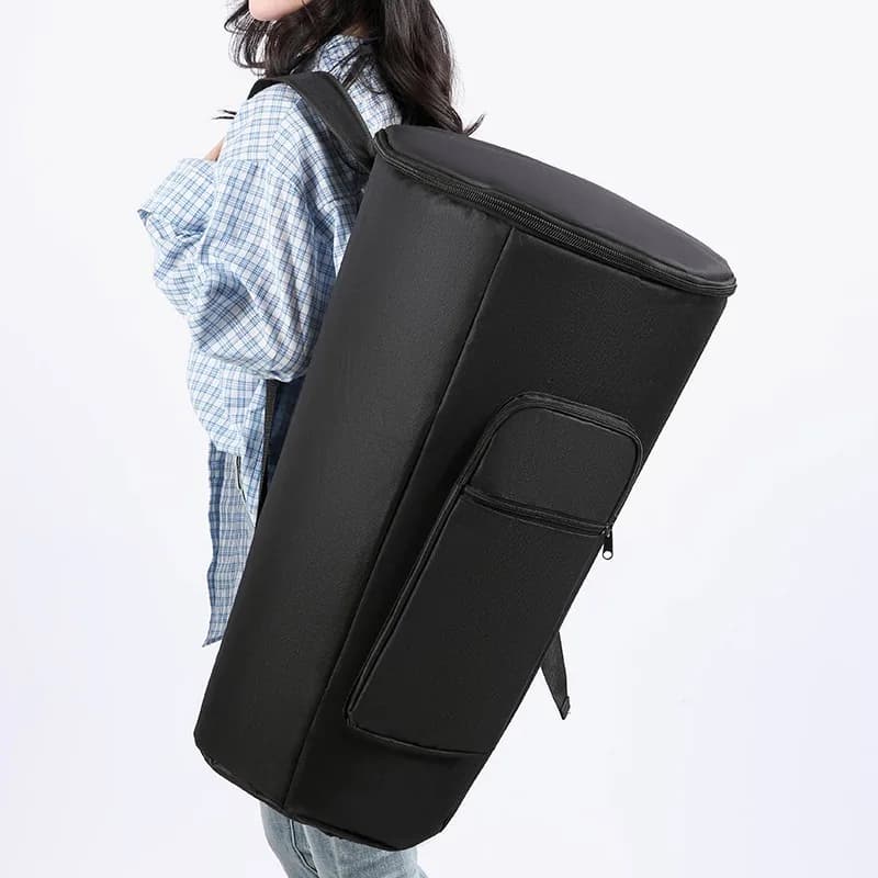 10/12 inch African battery bag Thick shoulder straps Anti-shock portable African battery backpack Accessories for musical instruments