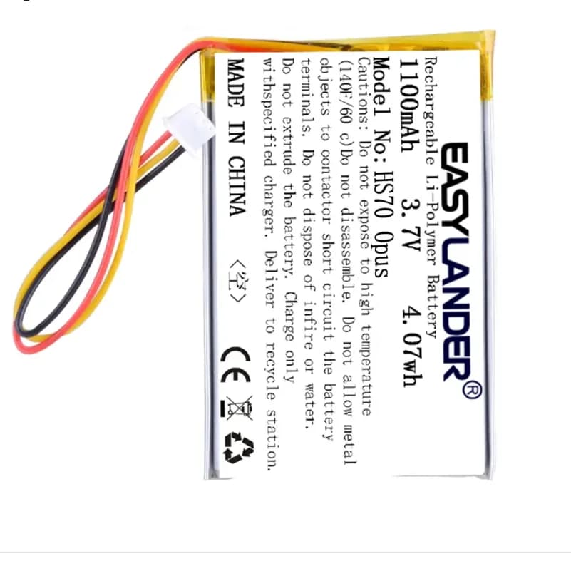 603450 Battery for Corsair Void Pro RGB HS70 Pro Virtuoso RGB SE Hs70SE HS75 XB Wireless Gaming Headphones Dolby 7.1 Sound surround