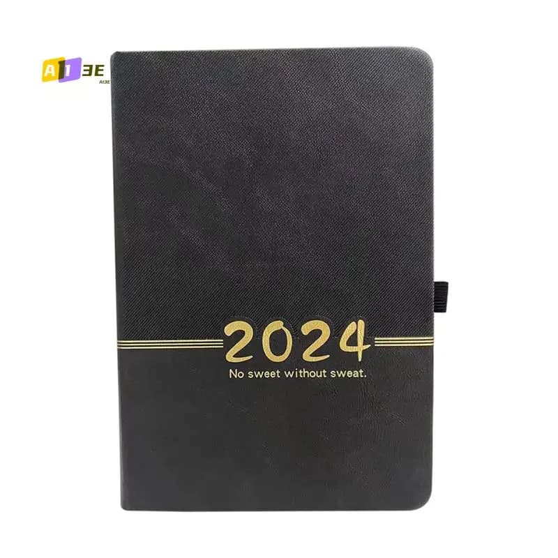 A13E-2024 Agenda portatile Copertina di 365 giorni Agenda settimanale giornaliera Notebook Calendario compatto Diario Agenda per ufficio scolastico
