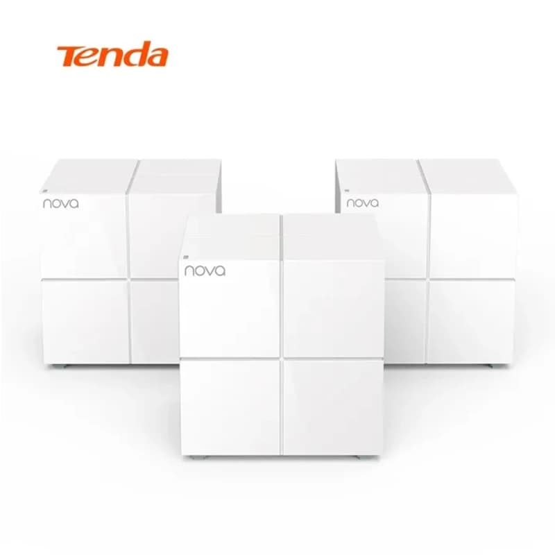 Tenda MW6 Router Wifi Wireless Router Gigabit 11AC Dual Band 2.4Ghz/5.0Ghz Ripetitore Wifi Mesh Sistema WiFi APP Gestione Remoto