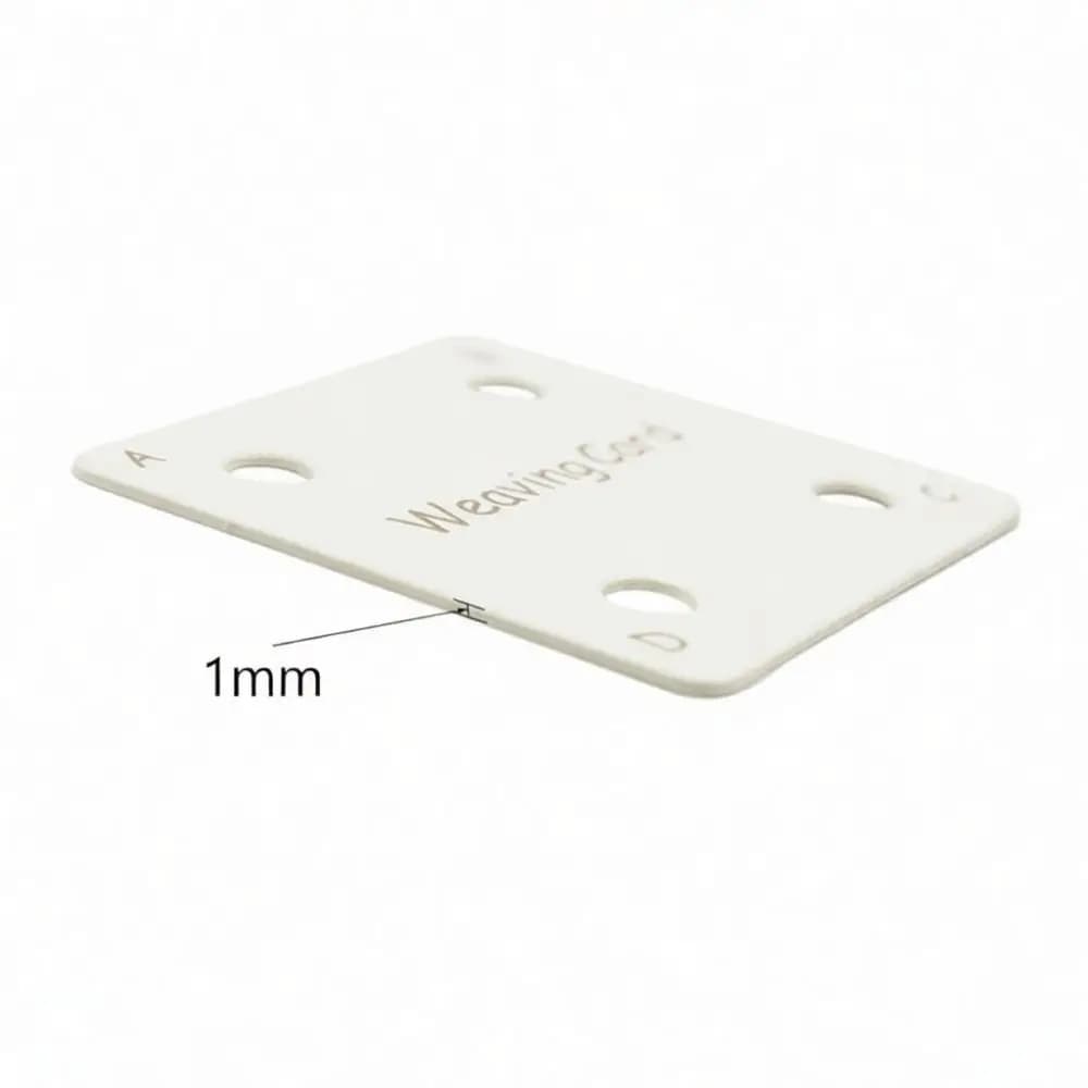 Tablet Weaving Cards Loom Tool Craft Braiding Supplies Set Belt Weaver Accessory For DIY Projects Handmade Art