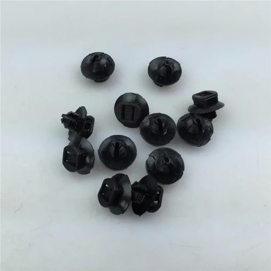 Per auto Supporto di apertura M6mm con chiusura a morsetto base per fascetta per cavi in nylon
