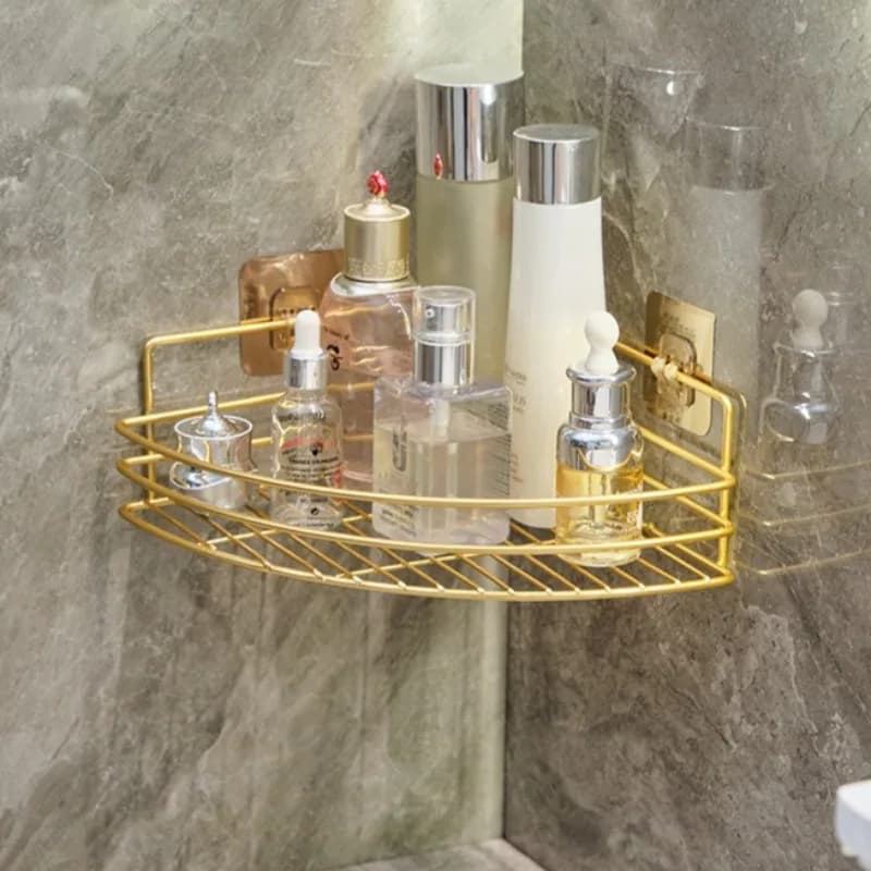 Bathroom washstand cosmetic shelf multi-purpose storage rack for closet desktop sink counter