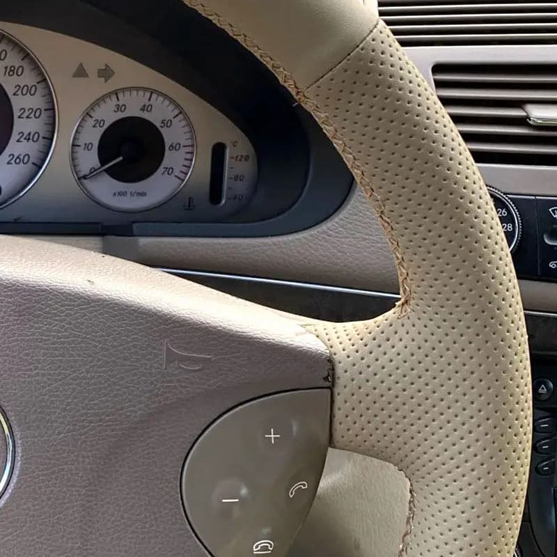 For Nissan Patrol Elgrand Maxima Pathfinder For Infiniti Q45 QX4 Terrano Regulus Car steering wheel Microfiber Leather cover
