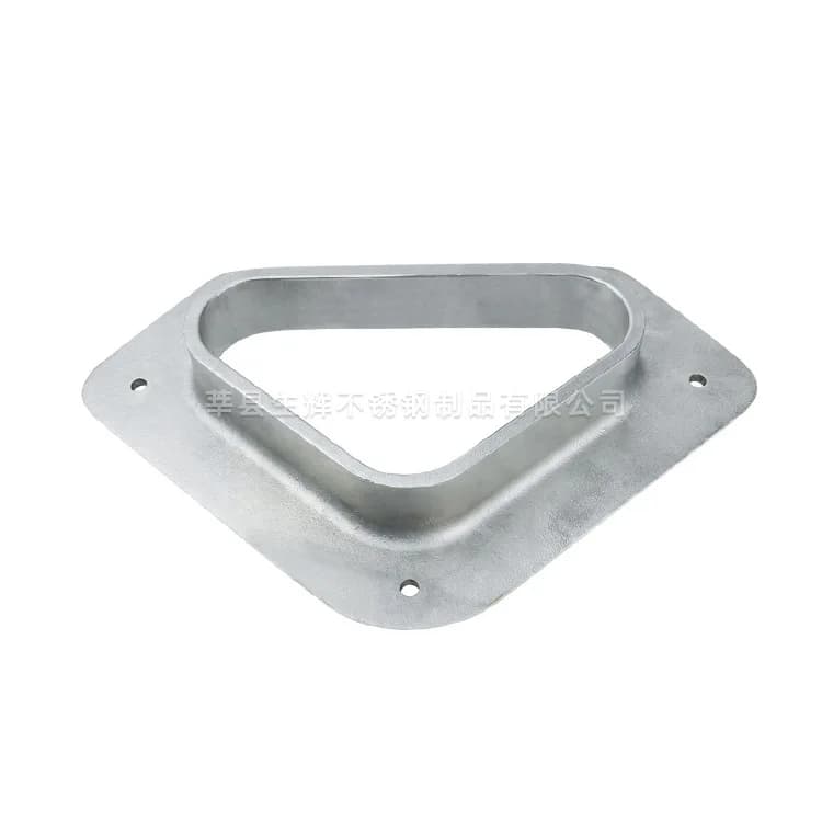 Foro guida cavo triangolare, accessori hardware marino, foro guida speciale per fune per gru per yacht