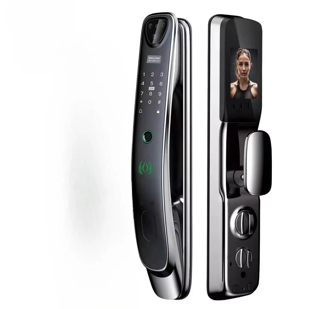 Smart Door Lock Impronta digitale Sicurezza domestica Digital Tuya Camera Lock Wifi Smart Lock con fotocamera