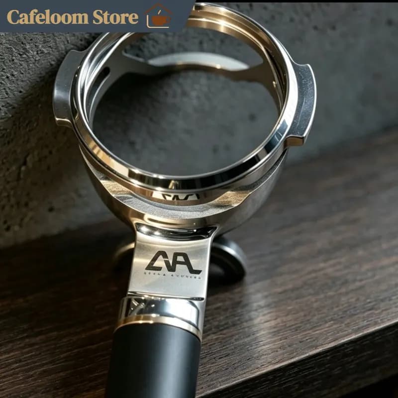 Apollo Special Edition 58mm Coffee Portafilter Hollow Handle Flat Base For Weber Yacht Espresso Machine Home Barista Use
