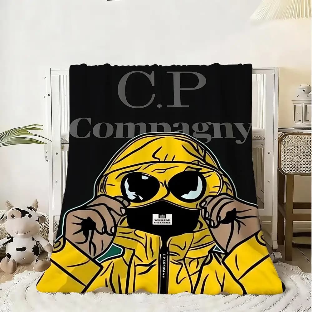Moda C.P. Coperta in Flanella per Bambini, Morbida, Calda, Antistatica, Lavabile, per Tutte le Stagioni