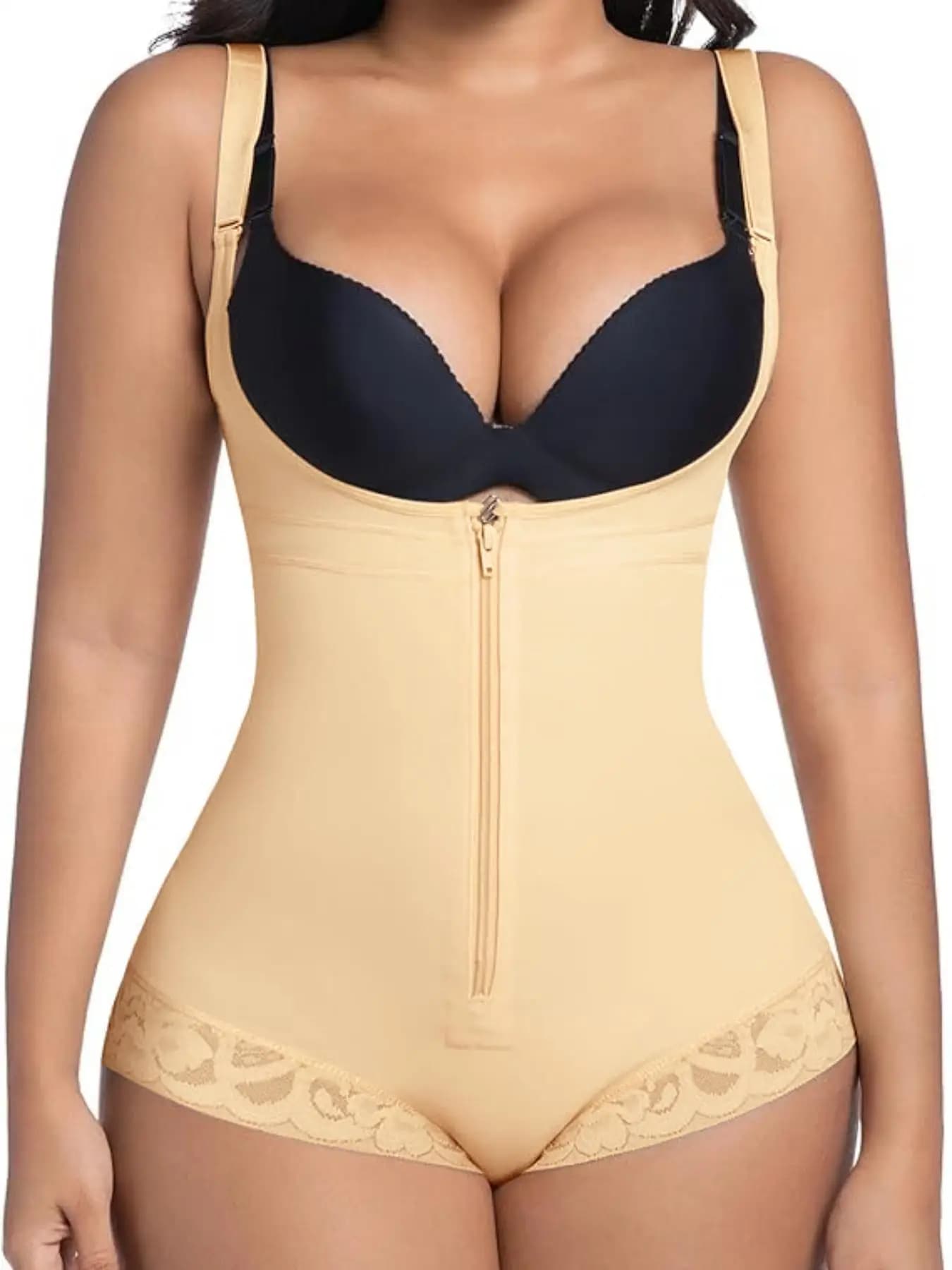 Faja Colombiana per Donne Curvy con Fianchi Larghi, Abito Modellante, Biancheria Intima Contenitiva, Controllo Pancia, Effetto Snellente