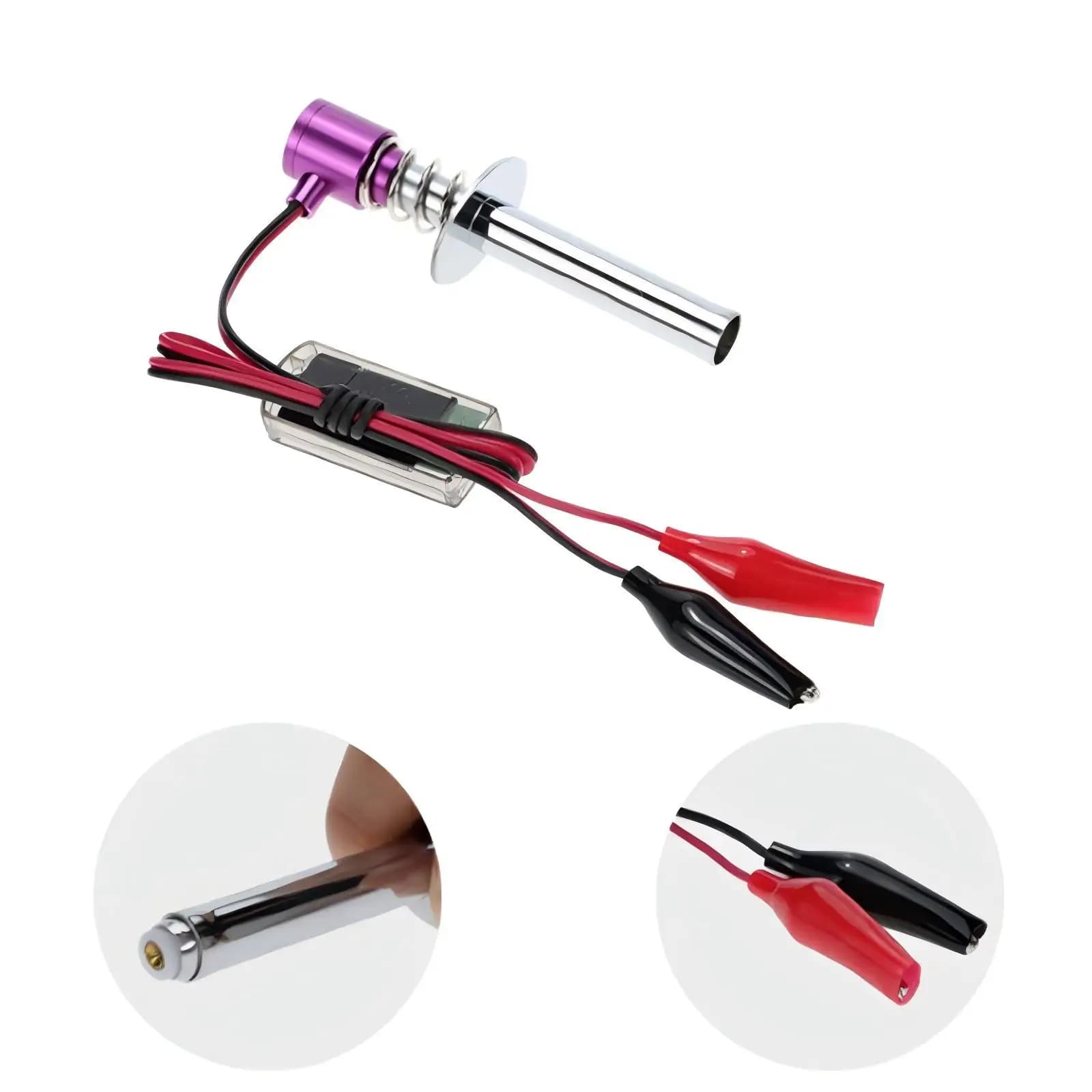 HSP Candle Lighter for Car Nitro RC 94122 94188 - Automatic intelligent ignition instrument with charger for motor model