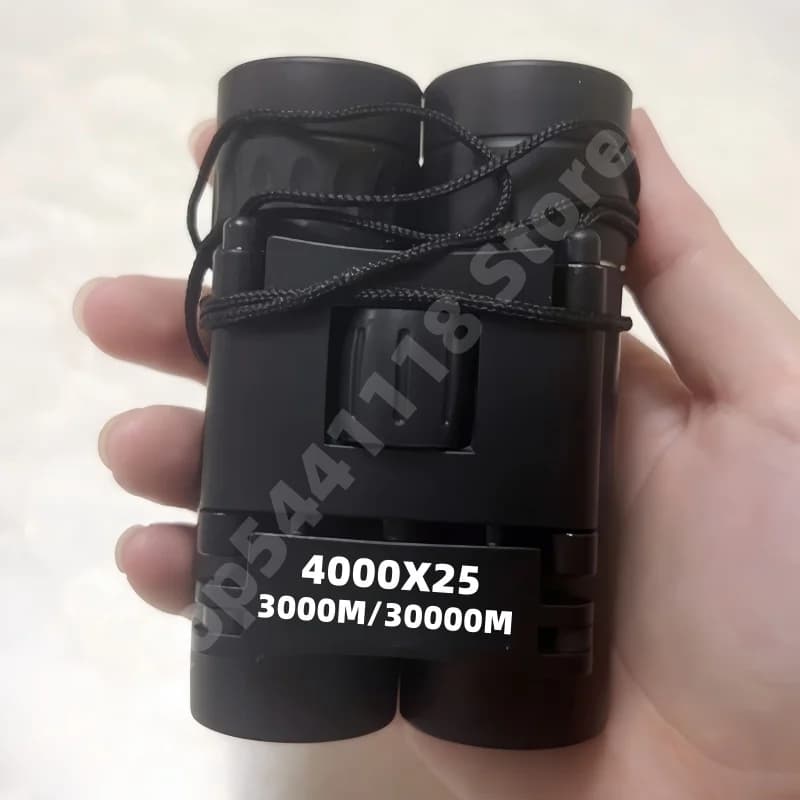 4000 x25 5000M/100000M binocolo a lunga distanza potente HD pieghevole portatile FMC BAK4 ottica telescopio